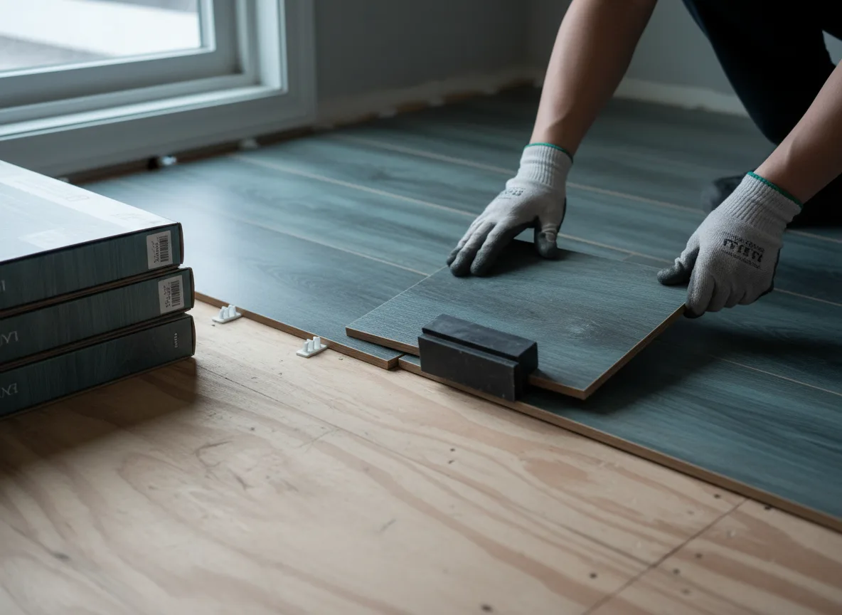 Luxury Vinyl Plank Installation company in Wardsboro, VT